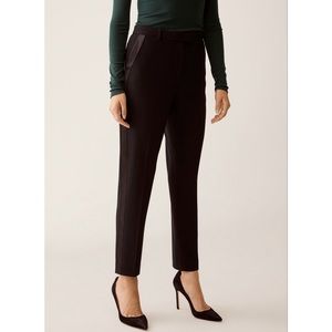 Talula Navy Blue Ankle Pants Size 0 Straight Leg Business Casual